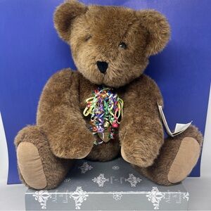 1992 Vermont Teddy bear happy birthday NWT